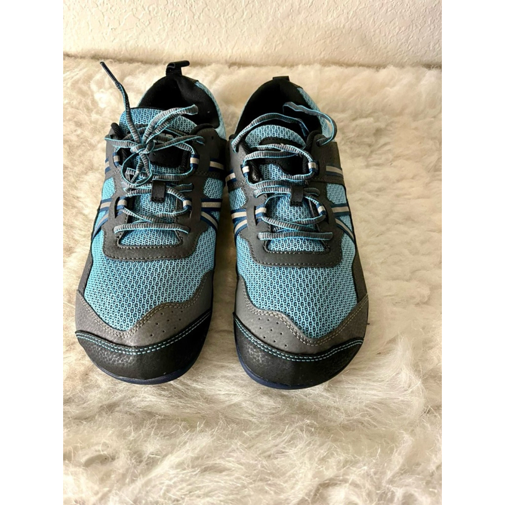 Xero Prio Blue Gray Zero Drop Barefoot sneakers Women Size 10.5